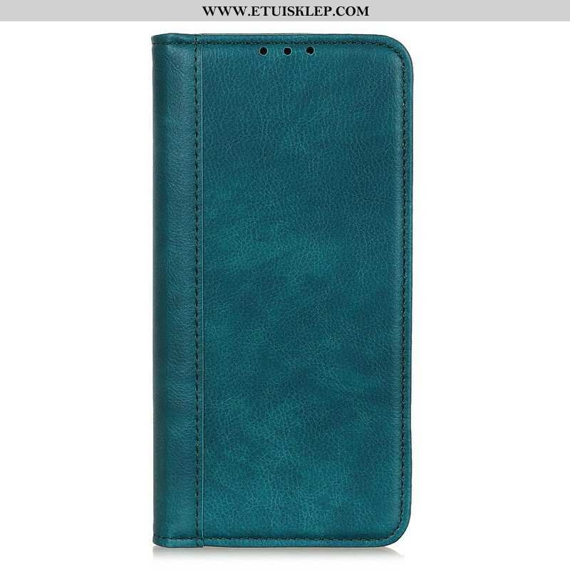 Etui Na Telefon do Poco X3 / X3 Pro / X3 NFC Etui Folio Elegancka Dwoina Skóry Liczi